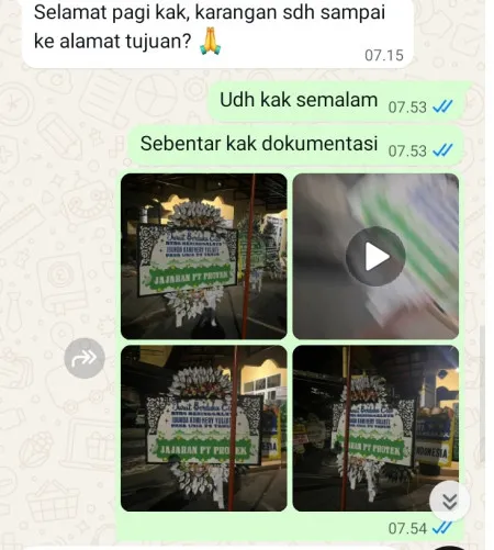 Pengiriman Papan Bunga Selamat Cacaban Magelang Tengah