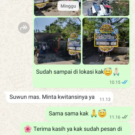 Pengiriman Papan Bunga Duka Cacaban Magelang Tengah