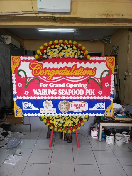 Papan Bunga Ucapan Selamat Cacaban Magelang Tengah