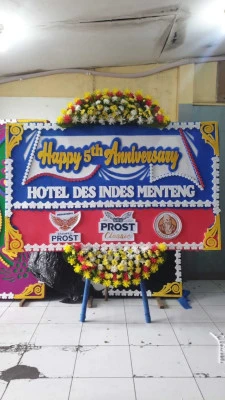 Papan Bunga di Cacaban Magelang Tengah