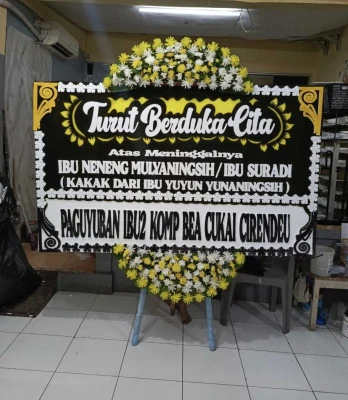 Papan Bunga di Cacaban Magelang Tengah